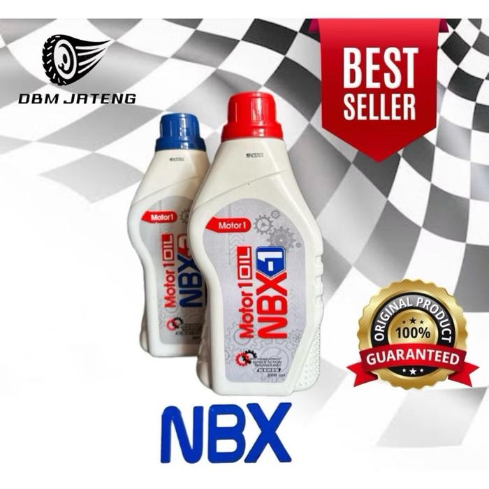 ￼100% ORIGINAL & BARU OLI MOTOR NBX 1 DAN NBX 2 HARGA GROSIR YAMAHA HONDA SUZUKI KAWASAKI AT MT 4T 4