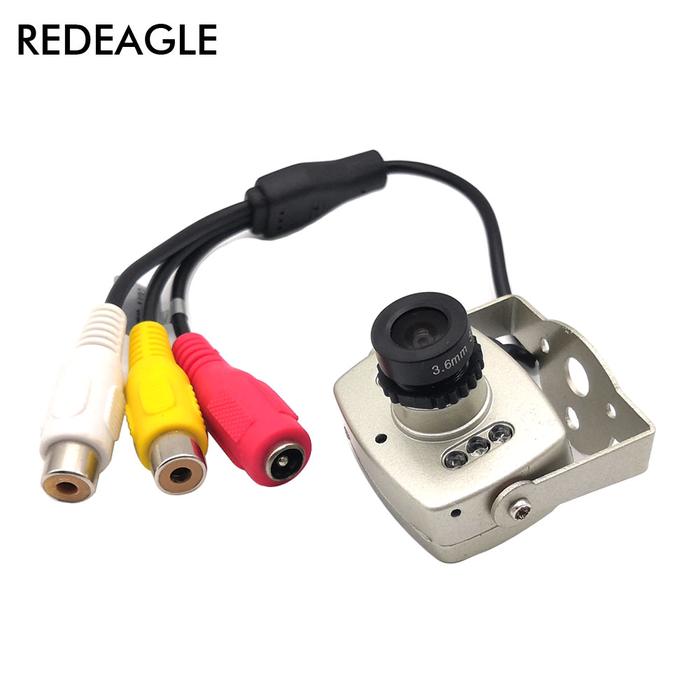REDEAGLE 600TVL CMOS CVBS Color og Camera Super Mini Home