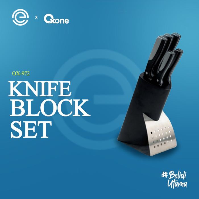 OXONE Pisau Block Set OX-972