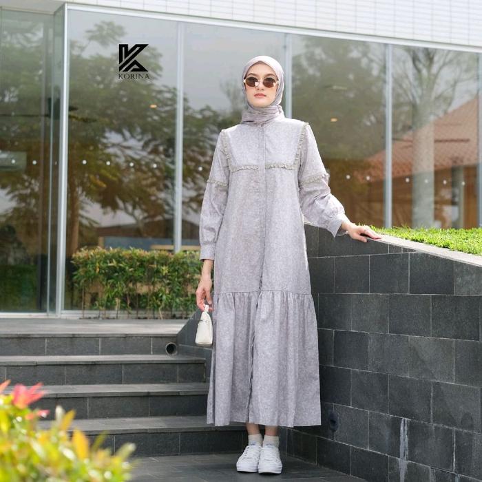 Ready Karen Midi dres by korina ORI Wanita