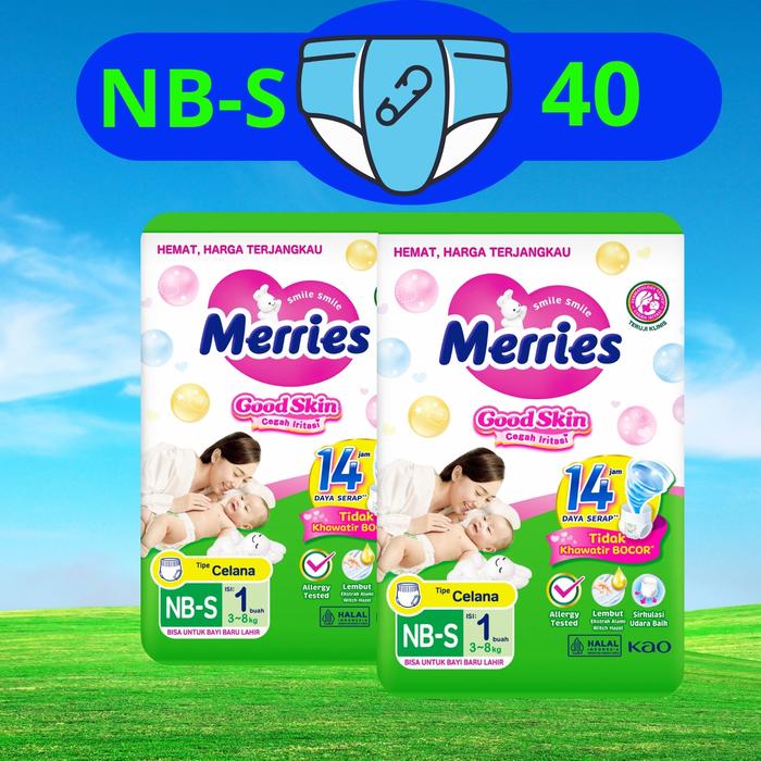 Merries GS Pants Promo Murah Meriah NB-S40 Kering merries  good  skin  pants
