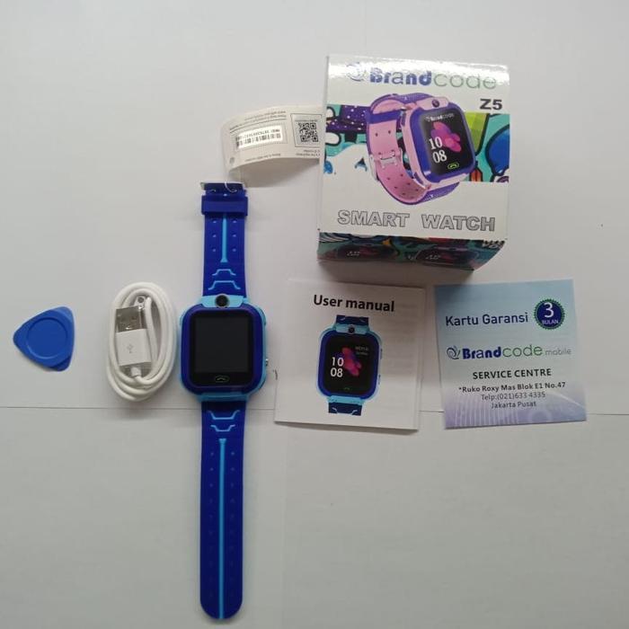 Promo Jam Tangan Anak Smartwatch Brandcode Z5 Bahasa Indonesi