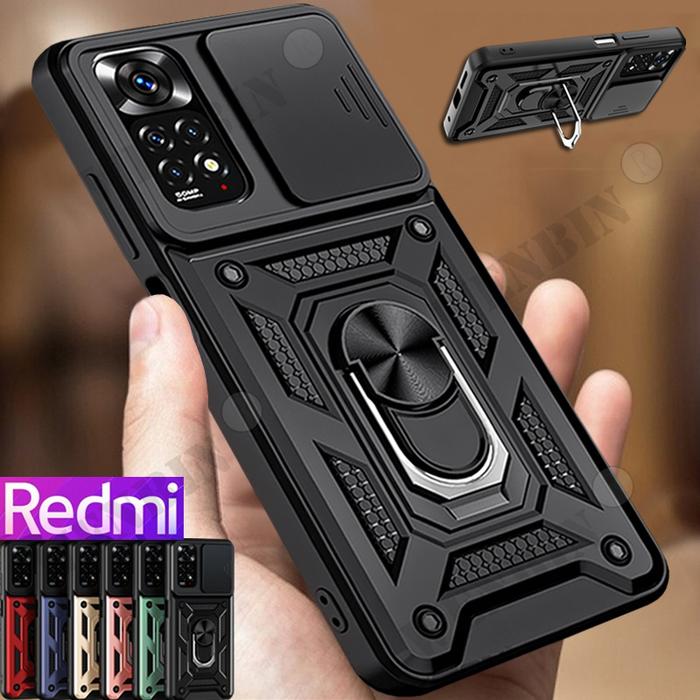 360° Rotation Metal Ring Stand Casing Case For Xiaomi 12T Pro 11T Pro