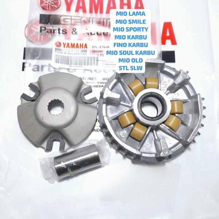 RUMAH ROLLER ASSY SET MIO LAMA MIO SMILE MIO SPORTY MIO KARBU FINO KARBU MIO SOUL KARBU MIO OLD YAMA