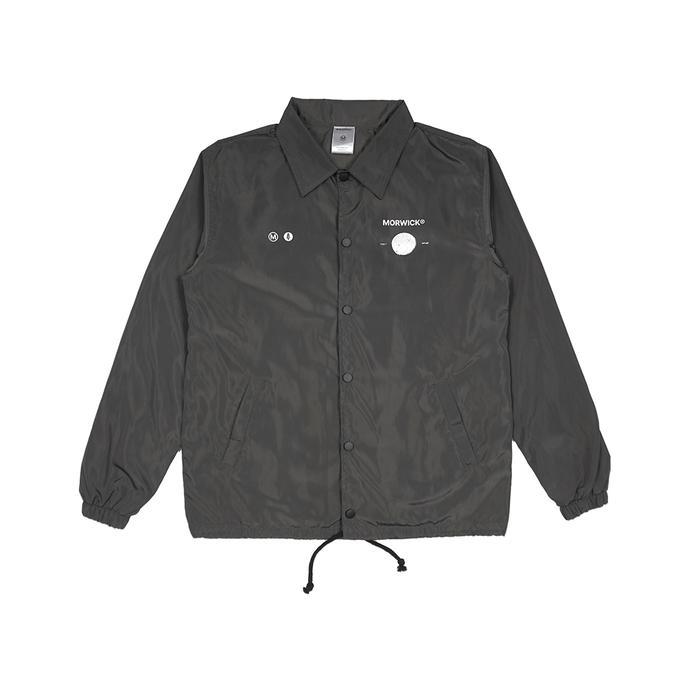 MORWICK - Coach Jaket Pria - Jacket Void - Abu