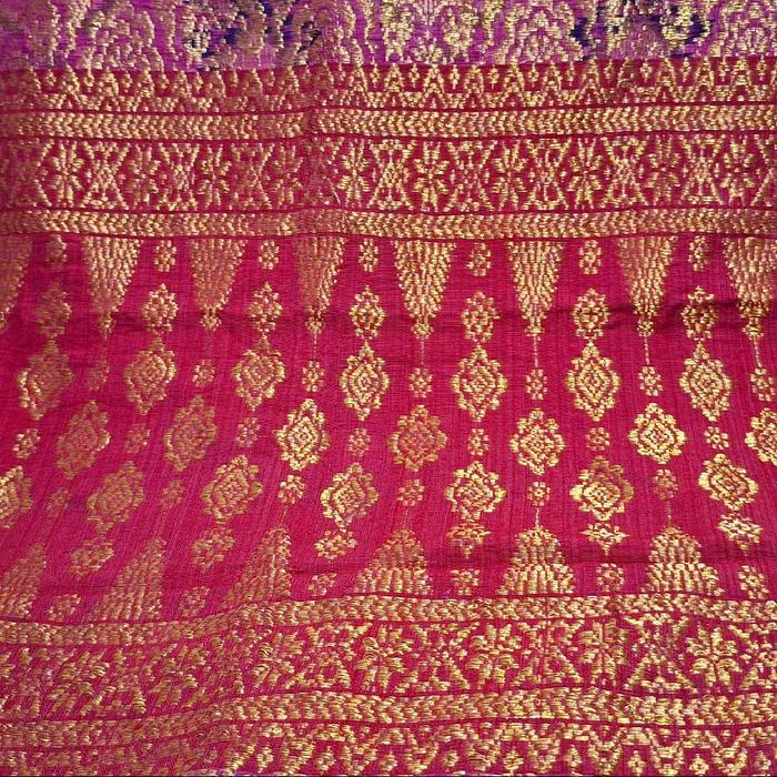 KAIN SONGKET BENANG EMAS ASLI PALEMBANG