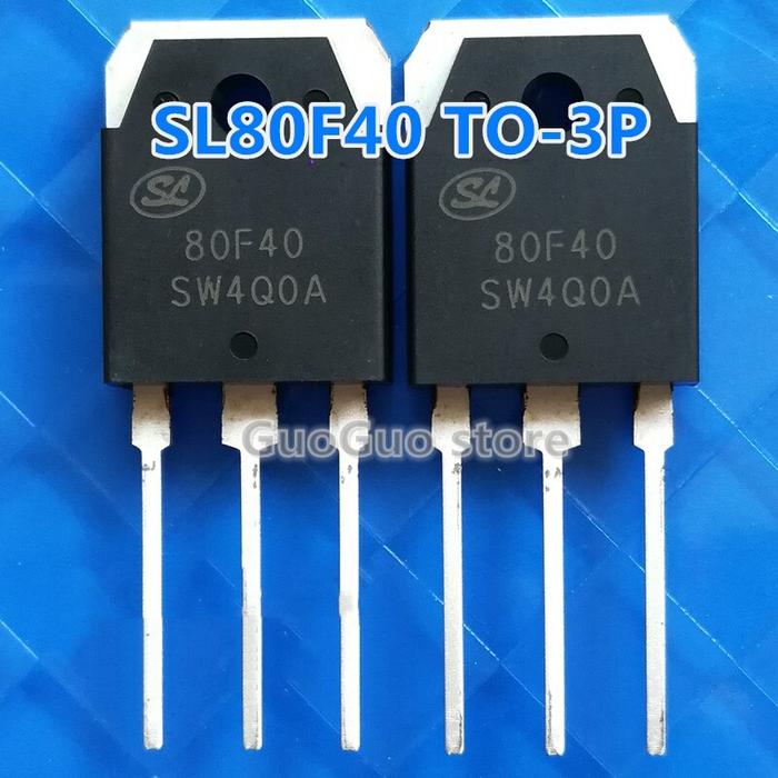 5 Buah 80F40 SL80F40 TO-3P Inverter TO3P 80A/400V Inverter Mesin Las