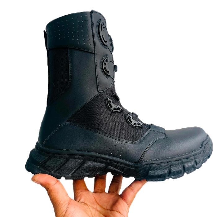 sepatu PDL tali putar waterprof gen TNI Polri