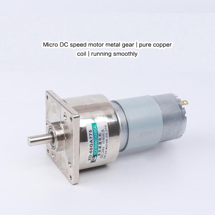 Motor DC 60GA775 Gear Box XD-60GA775 Gir Box 50-RPM / 100-RPM