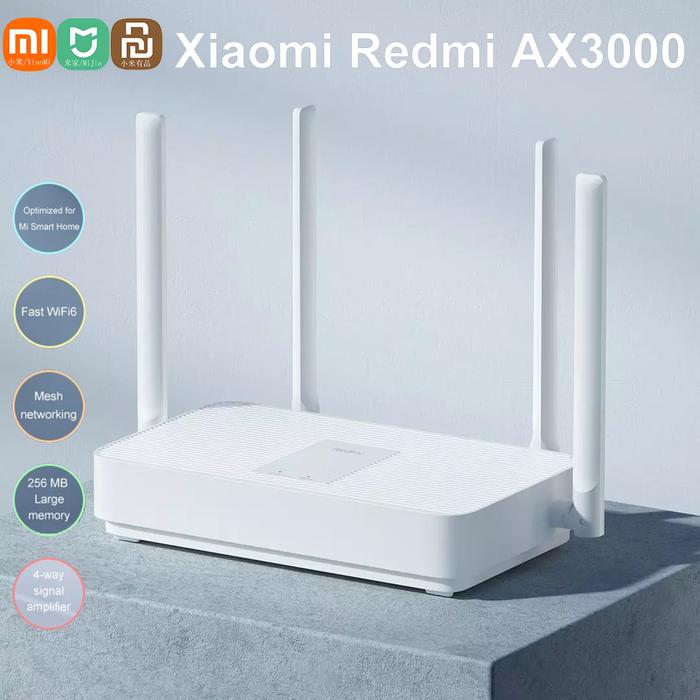 Xiaomi Redmi Router AX3000 Wifi 6 Mesh Gigabit 2.4G5.0GHz Dual-Band
