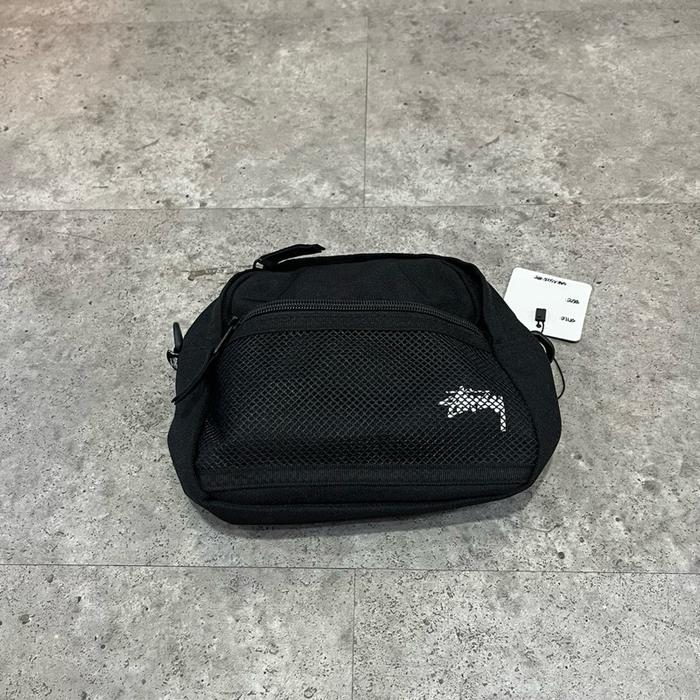 STU$SY SLING BAG BLACK ORIGINAL