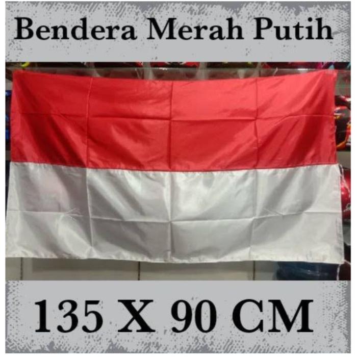 BENDERA [ 90x135 ] AGUSTUSAN/BENDERA MERAH PUTIH JUAL ECER+GROSIR