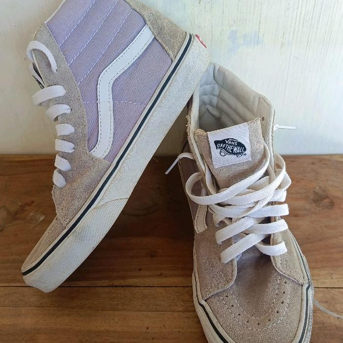 Preloved Sepatu VANS SK8-HI 37 / 23,5cm