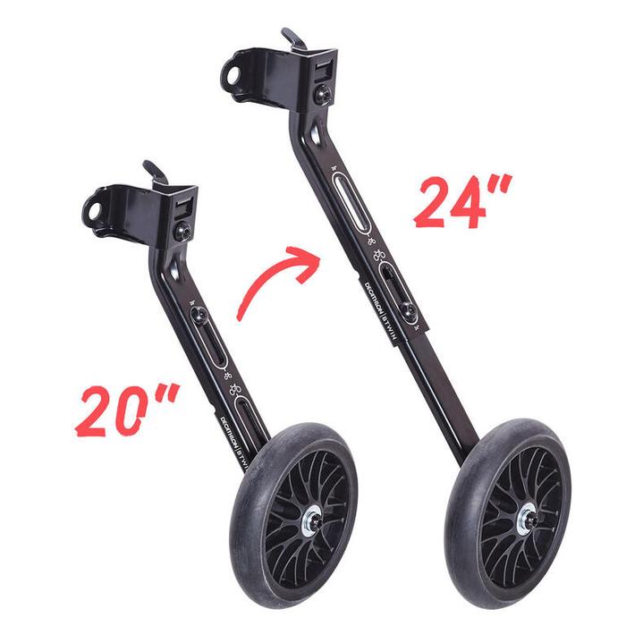 Decathlon BTWIN Roda Bantu Stabiliser untuk Sepeda Anak 20" dan 24"  - 8653707