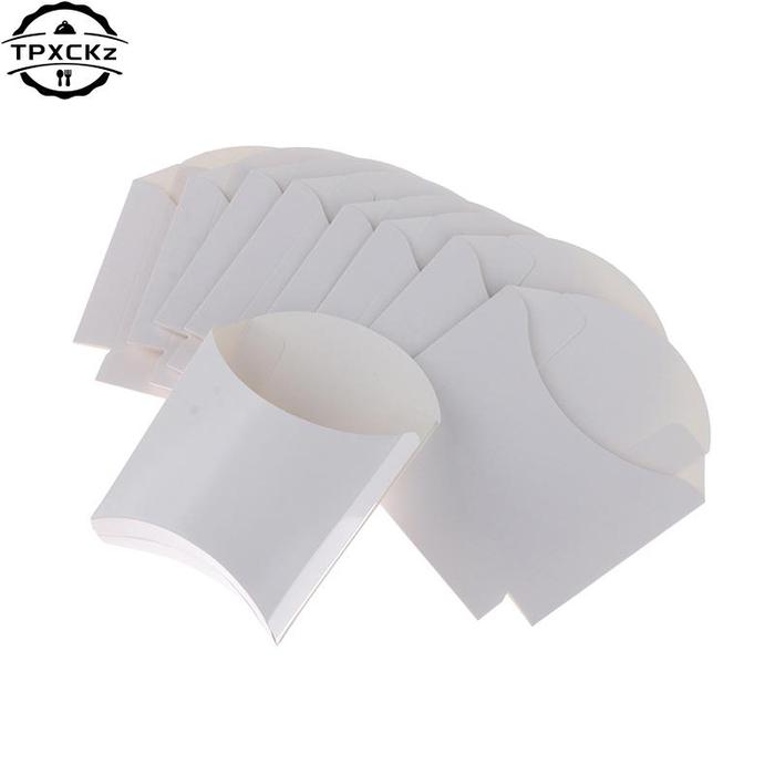 Disposable White French Fries Box Fried Chicken Hamburger Packing Box