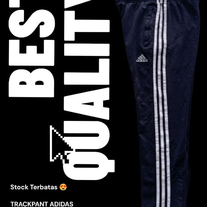 Adidas Trackpant Kasual Original - Celana Olahraga Pria Wanita