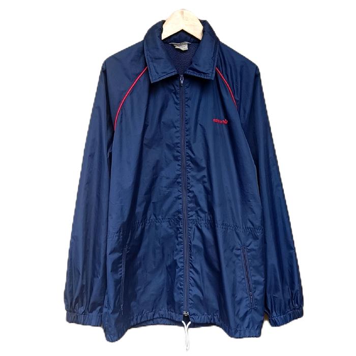 Jaket zip-up adidas 80s beckenbauer vintage navy red