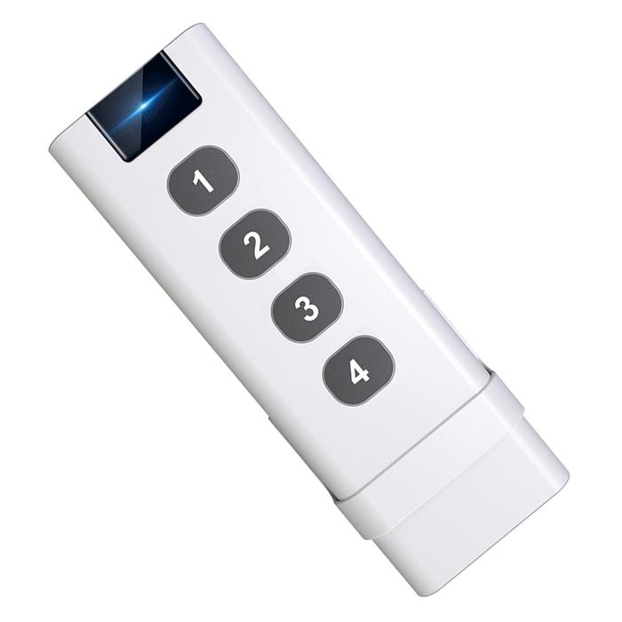 NEW-TUYA Zigbee Smart House Wireless Scene Switch 4 Gang Remote
