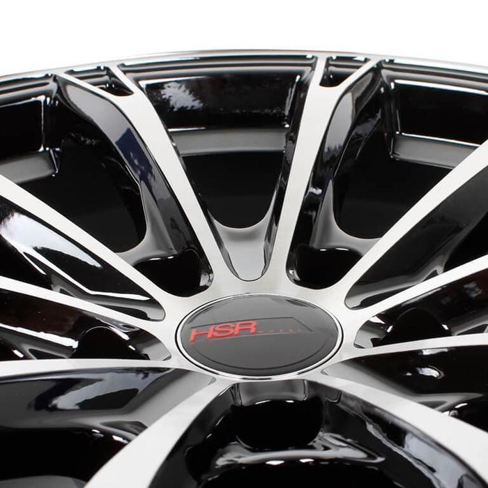 Kualitas Terjamin Velg Mobil Ring 18 Hsr Takikawa 10453 - Pcd H5X114,3 Et35 Black Chrome Ready