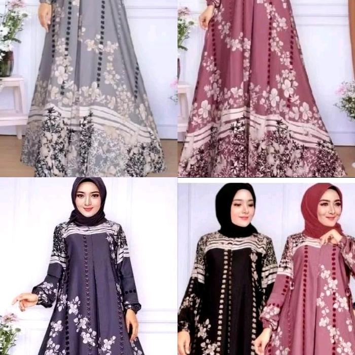 GAMIS HYGET BUSUI 100rb dapat 3 pcs motif dan warna random