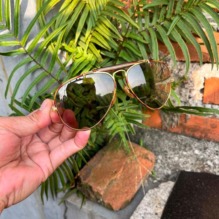 rayban aviator B&L usa Tortuga size 58 m