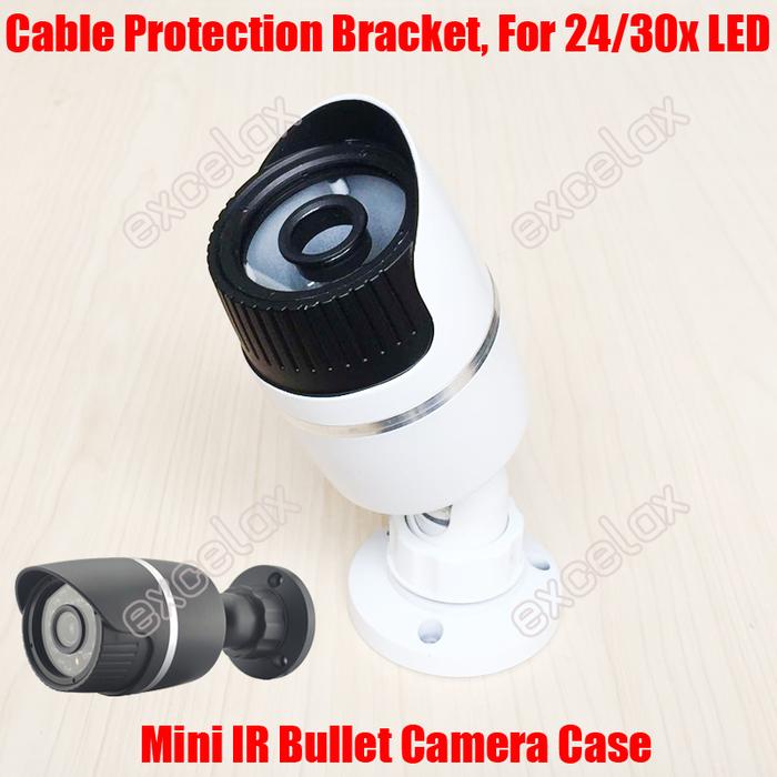 Cable Protection Bracket Mini Waterproof IR Bullet Camera Case
