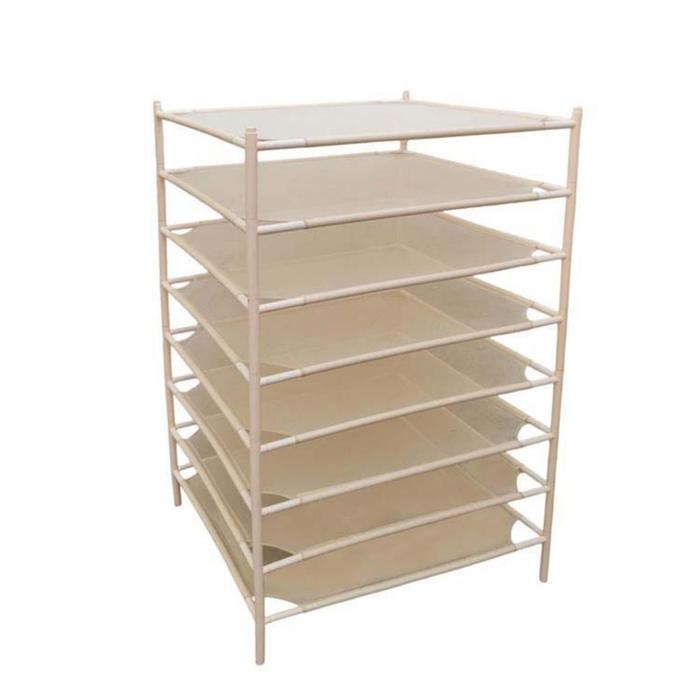 8 Layers Foldable Drying Rack Herb Drying Rack Net Dryer Floor Drying