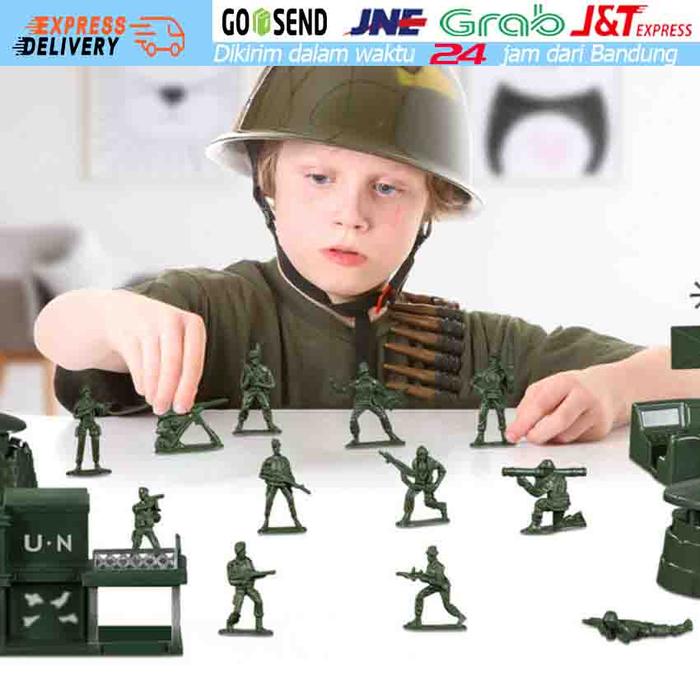 Army Men Mainan Figure Pasukan Tentara