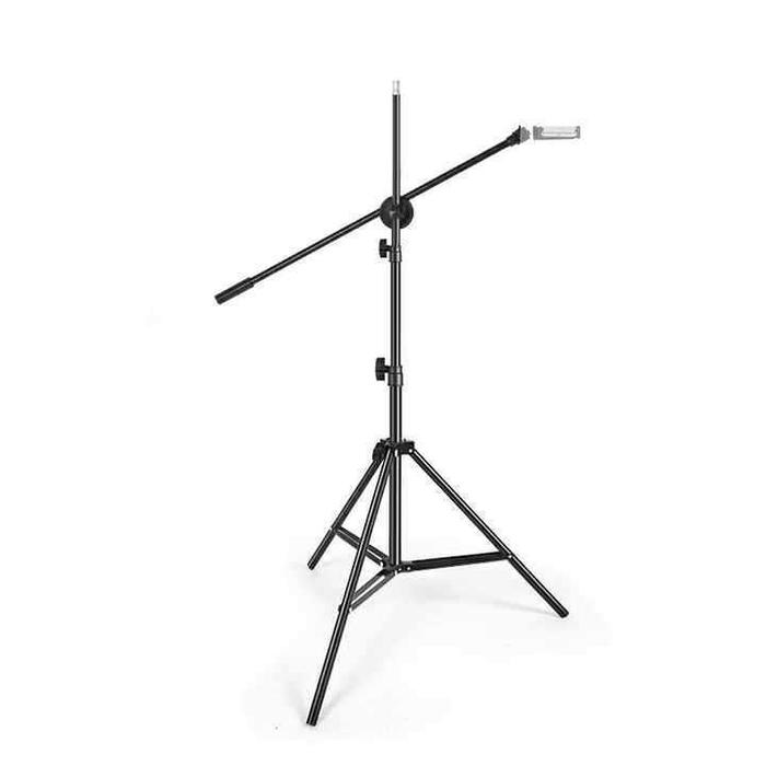Tripod Stand Boom Arm Horizontal Flat Lay Overhead HP Kamera Tripod Video Unboxing Tripod Adjustable