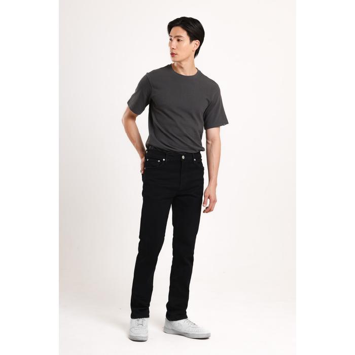 Used 1968 - 515 Celana Panjang Pria Jeans Regular Fit Doue Ack Stretch Lembut Hitam Denim