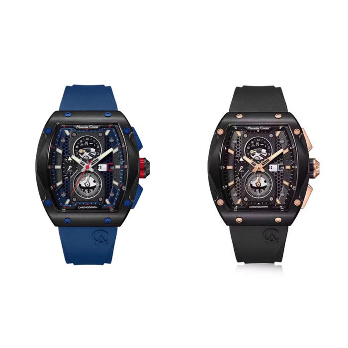 AC 6608MC JAM TANGAN PRIA ALEXANDRE CHRISTIE 6608MC / AC 6608 RUBBER [ORIGINAL]