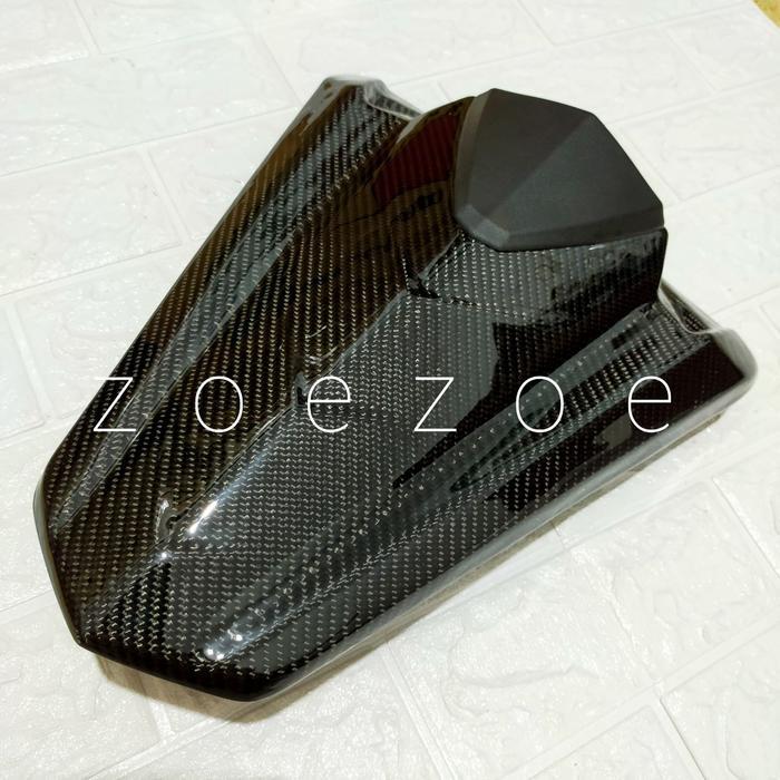 SINGLE SEATER R25 MT25 CARBON COVER TUTUP JOK BELAKANG R25 MT25 L1
