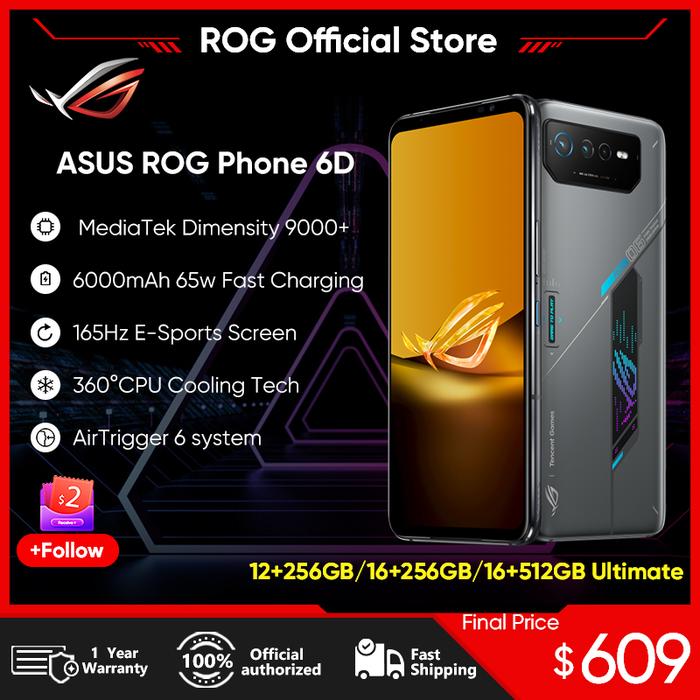 ASUS ROG Phone 6D Phone MediaTek Dimensity 9000+ 165Hz E-Sports