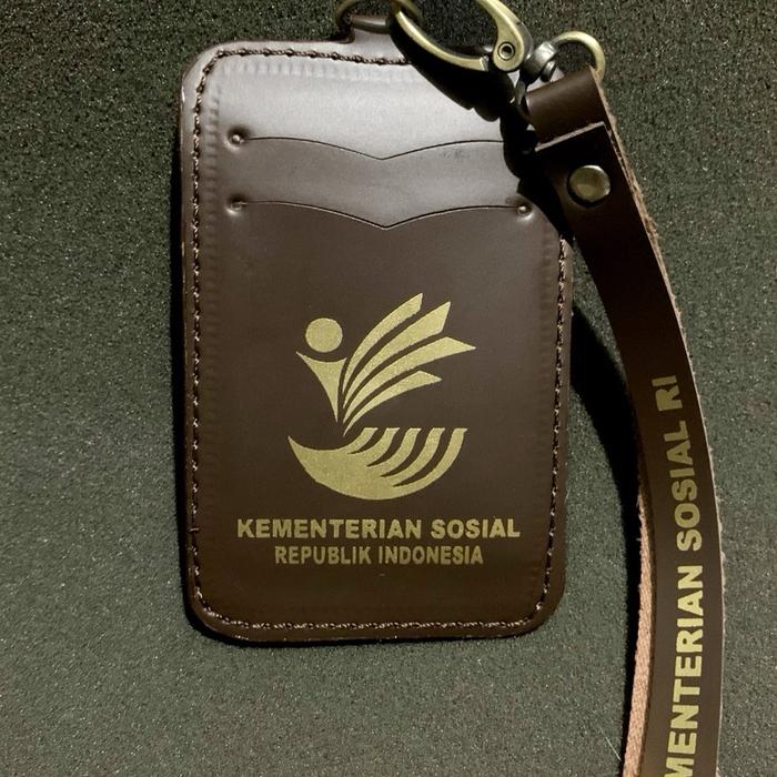 Id Card Kulit KEMENSOS // Tempat Id Card KEMENSOS