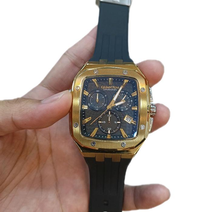JAM TANGAN QUANTUM HUNTER PERSEGI