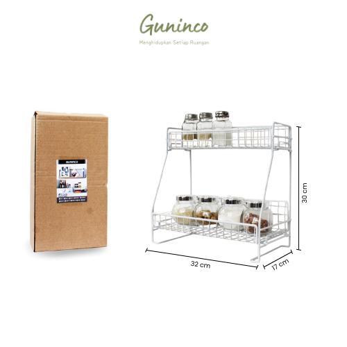 GUNINCO RAK SERBAGUNA / RAK DAPUR / RAK KOSMETIK / Tempat Bumbu