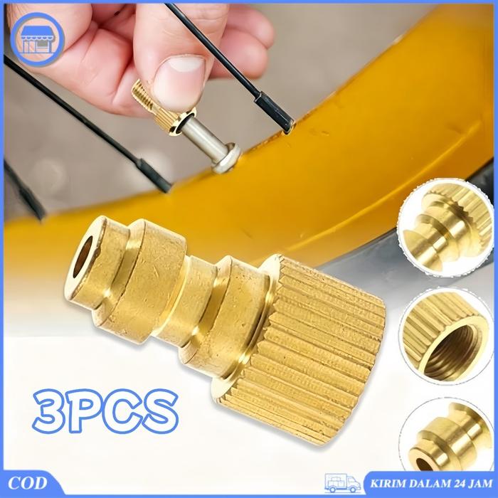 3PCS Kupler Untuk Ban Mobil Kupler Ban Motor Kupler Pompa Pcp Sparepart Pompa PCP/Kuningan Bahan