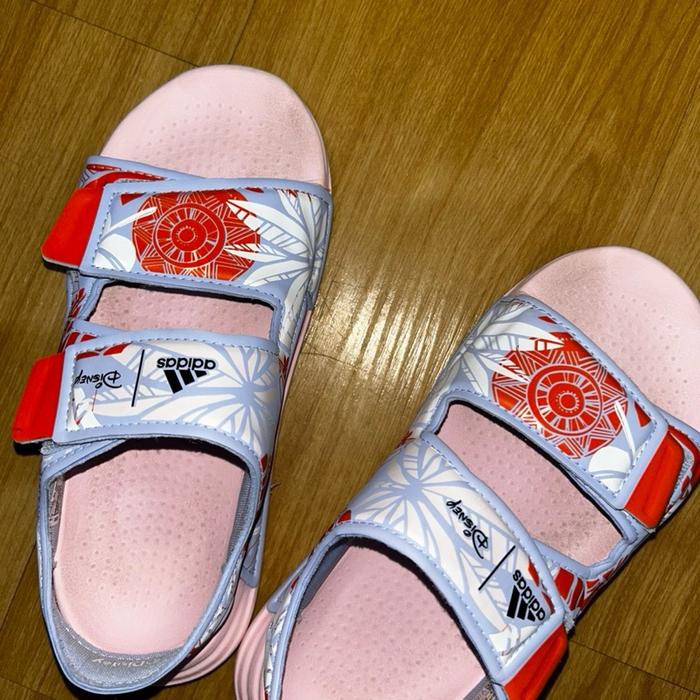 Sandal Anak Adidas Altaswim x Disney Moana – Pink Grey (Original)