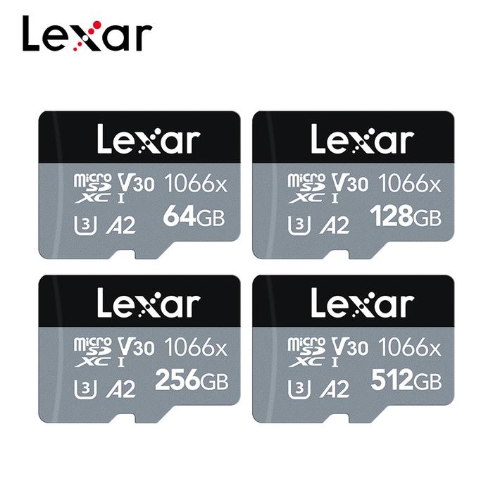 Lexar PROFESSIONAL1066x Memory Card 64GB 128GB 256GB 512GB Read Speed