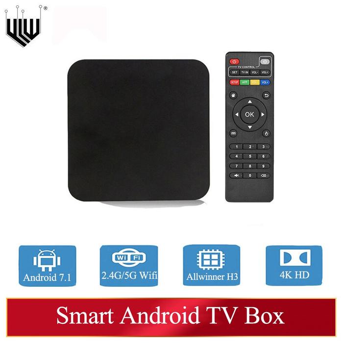 Android XQ Pro TV Box 4K 5G WiFi 1GB RAM 8GB ROM Google Play Youtube