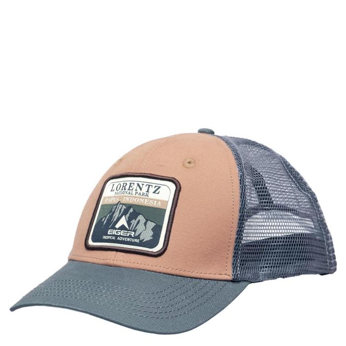Topi Pria Eiger Original Bahan Canvas Warna Coklat Lorentz 1.0