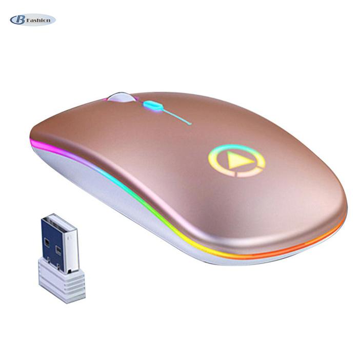Mouse Bluetooth Nirkabel Isi Ulang Daya, Mouse Bluetooth Nirkabel