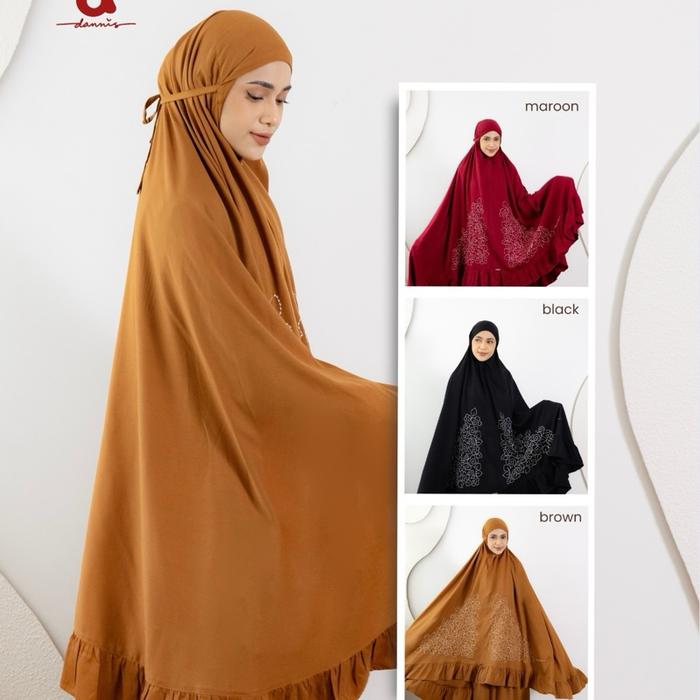 Mukenah dannis D’Elmira/ mukenah dannis dewasa