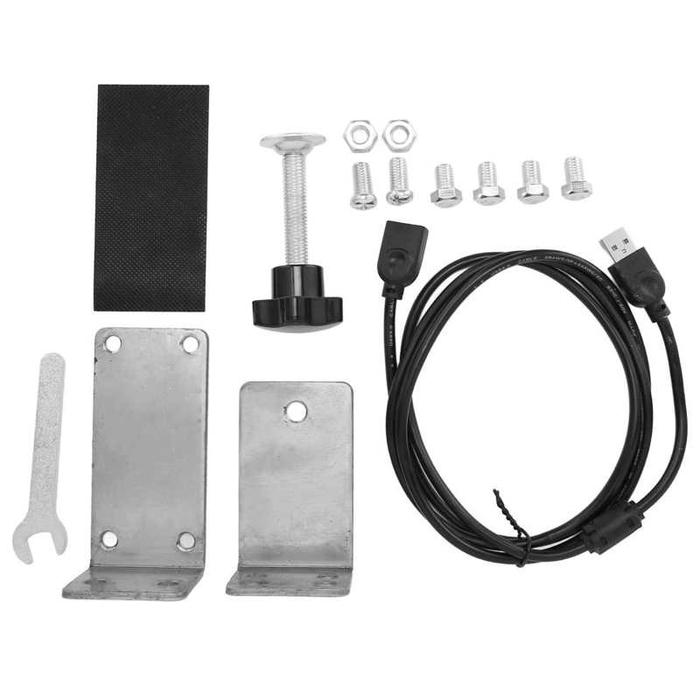 USB Handbrake Bracket Racing Game Handbrake Mount Nylon Wire for Sim
