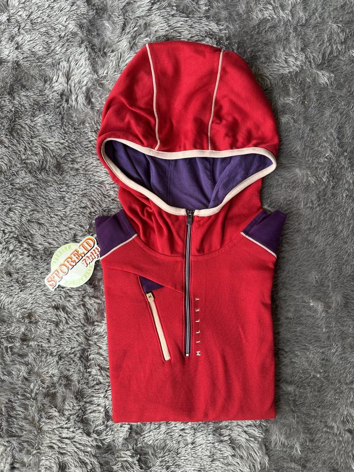 Baselayer Halfzip Millet ada Hoodienya RARE