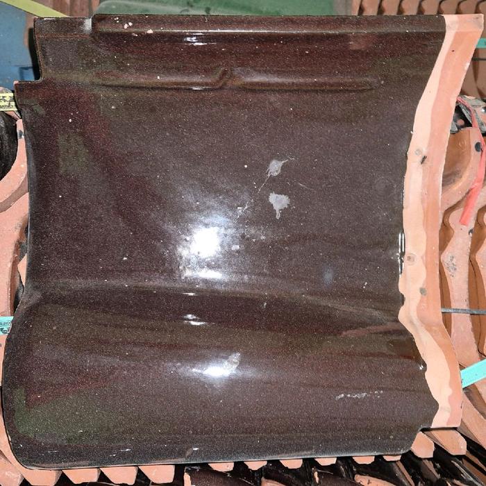 Genteng Keramik Kia Coco Brown murah menyala