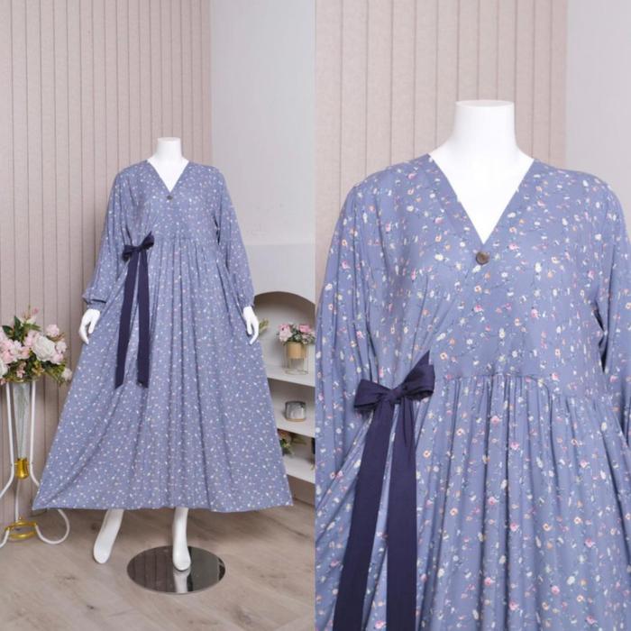 NEW Daster Gamis Rayon Premium Busui Bumil | Daster jumbo Viral kekinian Gamis Kimono Terlaris