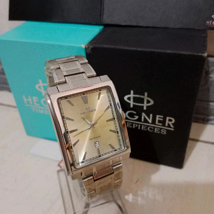 Dijual Murah Jam Tangan Pria Hegner 1597 G Original Bergaransi Resmi