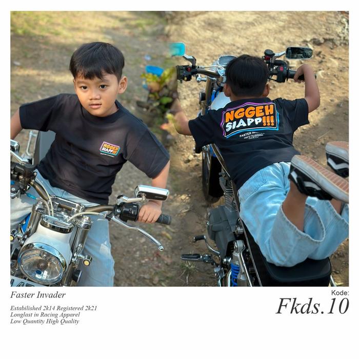 Kaos nggeh siap(ANAK) faster invader