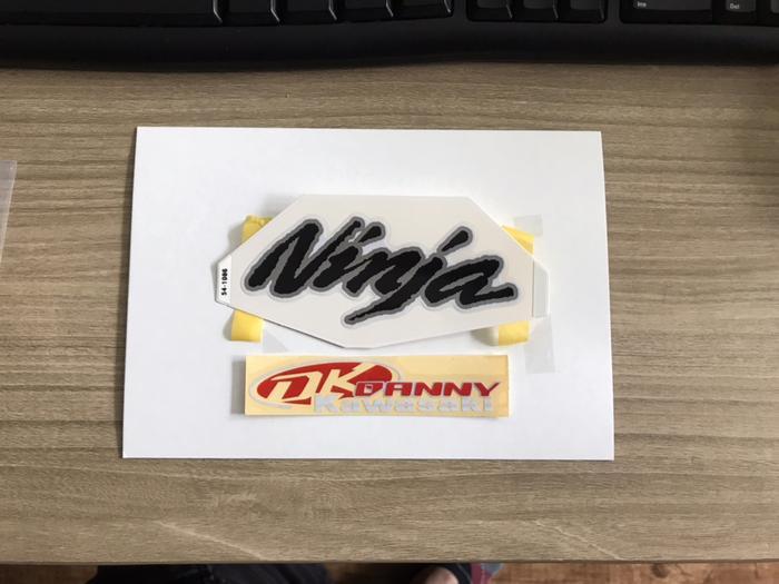 Stiker tangki ninja 250fi OSEAN